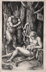 De Satyr Familie, 1505 door Albrecht Dürer