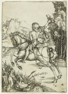 De Kleine Koerier door Albrecht Dürer