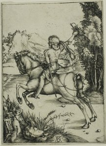 De Kleine Koerier door Albrecht Dürer
