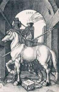 Het kleine paard, 1505 door Albrecht Dürer
