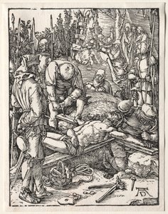 De Kleine Passie: Christus die aan het Kruis wordt Genageld