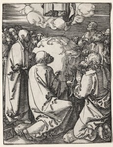 De Kleine Passie: De Hemelvaart door Albrecht Dürer