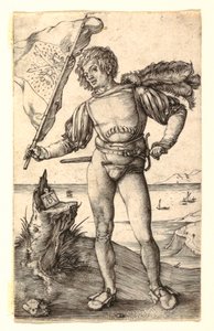 De vaandeldrager door Albrecht Dürer