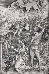 De marteling van St. Catharina van Alexandrië