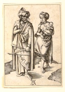 De Turkse Familie door Albrecht Dürer
