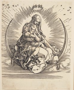 De Maagd op de halve maan door Albrecht Dürer