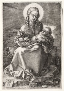 De Maagd met het Ingewikkelde Kind door Albrecht Dürer
