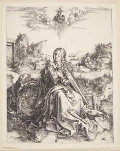 De Maagd met de libel door Albrecht Dürer