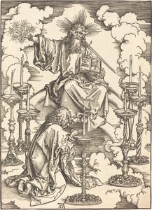 De Visie van de Zeven Kandelaren door Albrecht Dürer