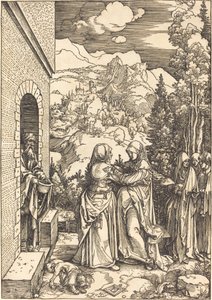 De Visitatie door Albrecht Dürer