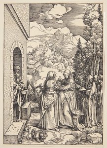 De Visitatie door Albrecht Dürer