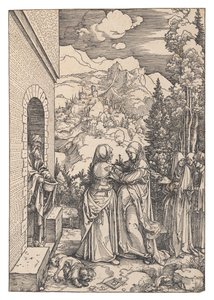 De Visitatie, 1503 door Albrecht Dürer