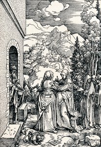 De Visitatie, 1506 1906 door Albrecht Dürer
