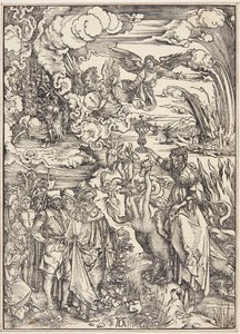 De Hoer van Babylon door Albrecht Dürer