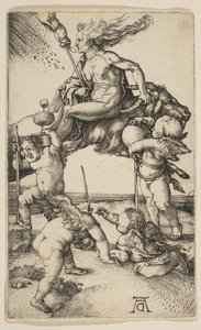 De heks door Albrecht Dürer