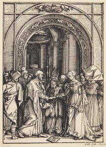 De verloving van de Maagd door Albrecht Dürer
