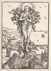 De verheffing van St. Maria Magdalena door Albrecht Dürer