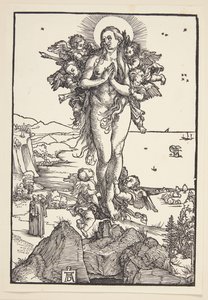 De verheffing van St. Maria Magdalena door Albrecht Dürer