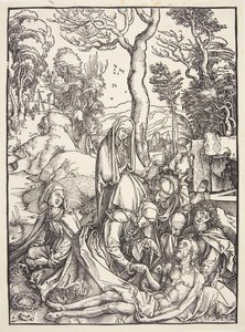 De klaagzang door Albrecht Dürer