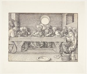 Het laatste avondmaal door Albrecht Dürer