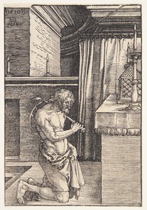 De boetvaardige door Albrecht Dürer