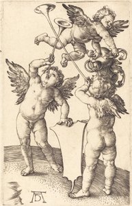 Drie Genieën door Albrecht Dürer