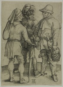 Drie boeren in gesprek