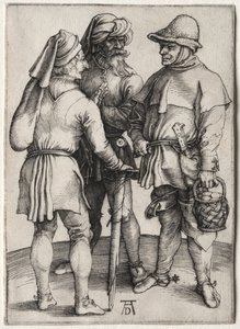 Drie boeren in gesprek