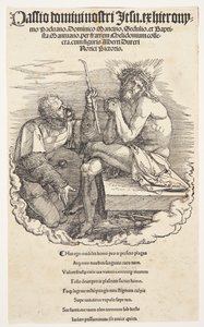 Titelpagina: De bespotting van Christus door Albrecht Dürer