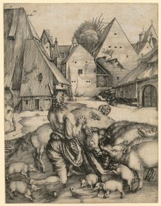 De verloren zoon door Albrecht Dürer
