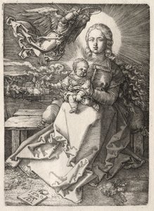 Maagd Gekroond door een Engel, 1520