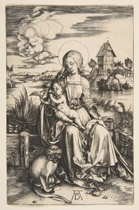 Maagd en Kind met de Aap, ca. 1498
