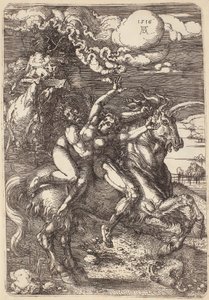 Ontvoering op een Eenhoorn door Albrecht Dürer