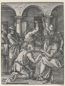Christus met Doornenkroon, c.1510 door Albrecht Dürer