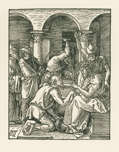 Christus gekroond met doornen, c.1509 (houtsnede) door Albrecht Dürer or Duerer