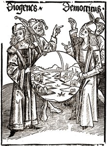 Diogenes (-413 - -327) en Democritus (-460 - -370) - in 