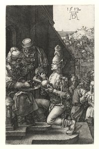 Pilatus wast zijn handen, 1512 door Albrecht Dürer