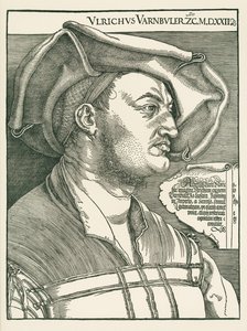 Portret van Ulrich Varnbueler door Albrecht Dürer or Duerer