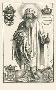 De heilige Coloman als pelgrim