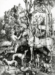 St. Eustachius door Albrecht Dürer