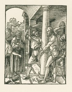 De geseling, c.1509 (houtsnede)
