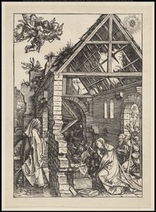 Het Leven van de Maagd: De Geboorte door Albrecht Dürer