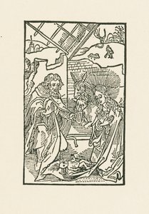 De Geboorte door Albrecht Dürer or Duerer