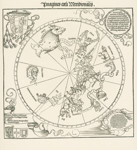 Het zuidelijk halfrond van de Celestrale bol