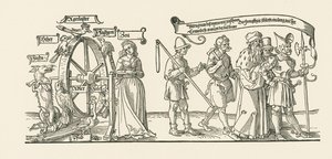 Het wandtapijt van Michelfeld door Albrecht Dürer or Duerer