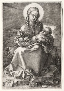 De Maagd met het Ingewikkelde Kind door Albrecht Dürer or Duerer