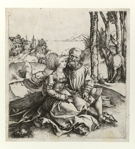Het slecht passende paar, c.1495 door Albrecht Dürer