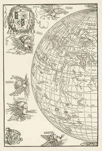 Wereldkaart van Johannes Stabius
