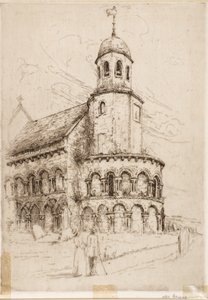 Leuchars Kerk (Normandische Apsis) door Alec Grieve