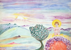 Zonder titel, ca.1920 door Aleister Crowley